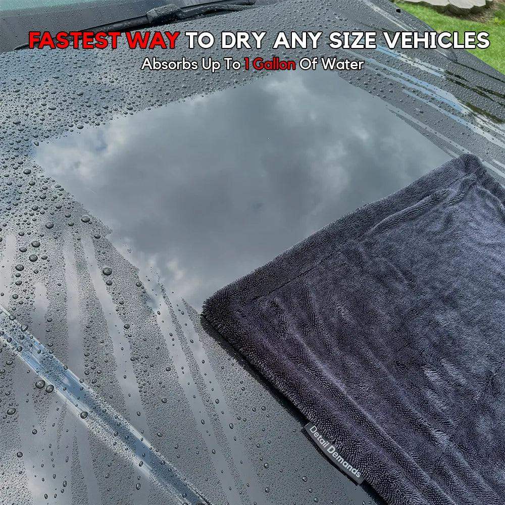 Microfiber Twisted Loop Car Drying Towel