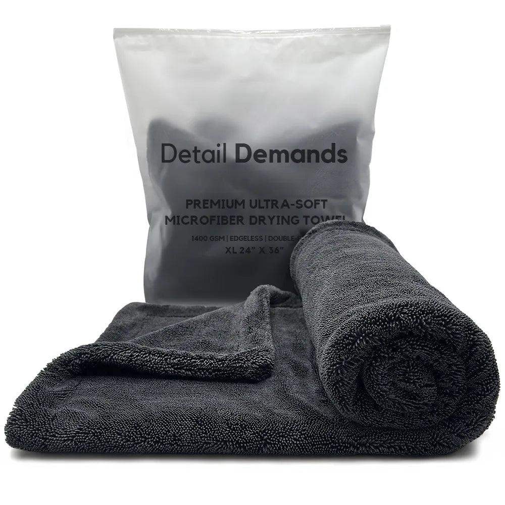 Microfiber Twisted Loop Car Drying Towel